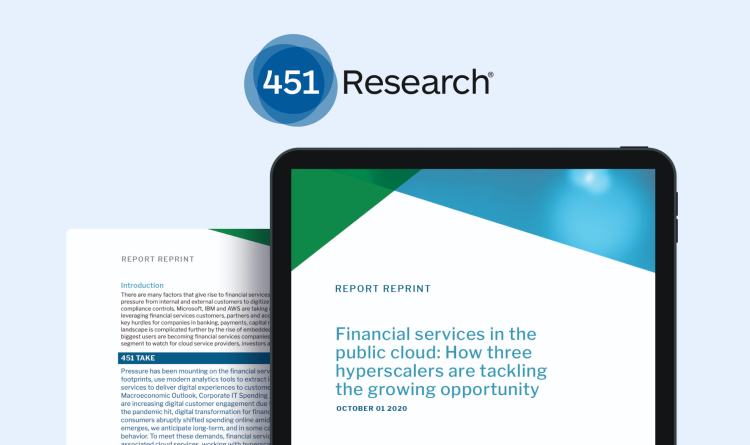 Financial Services Public Cloud Report