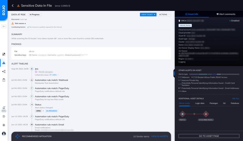 Securing Sensitive Data - Cloud Risks | Orca Security