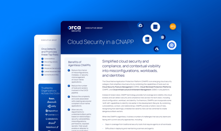 Cloud Security in a CNAPP