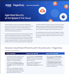 PagerDuty Solution Brief for Orca Security