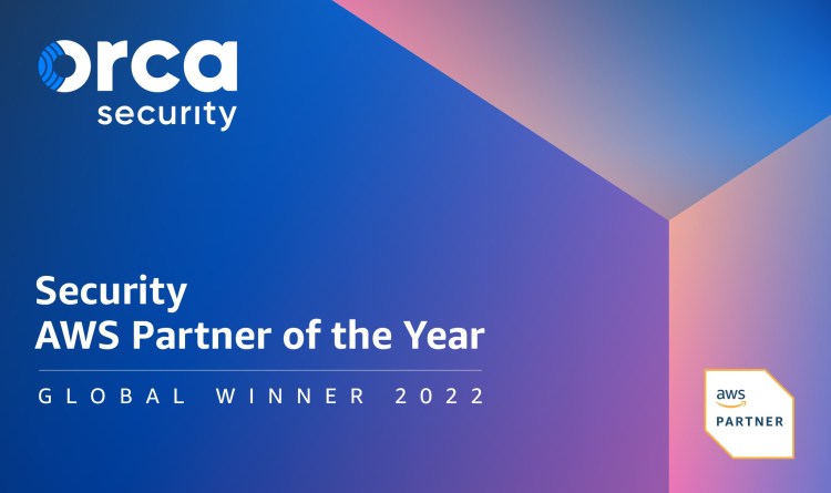 Orca Security Wins AWS Global Security Partner of the Year Award