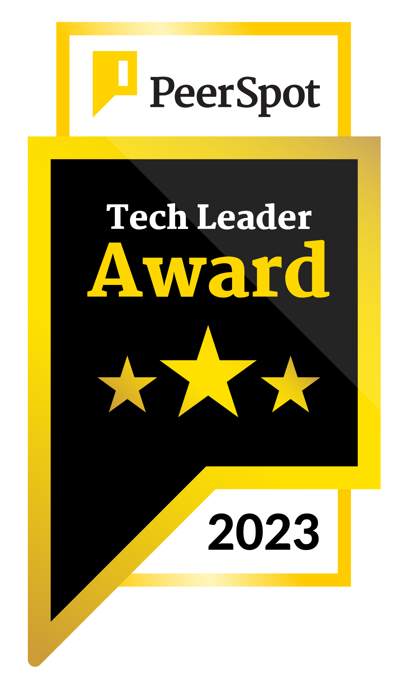 2023 PeerSpot Tech Leader Award