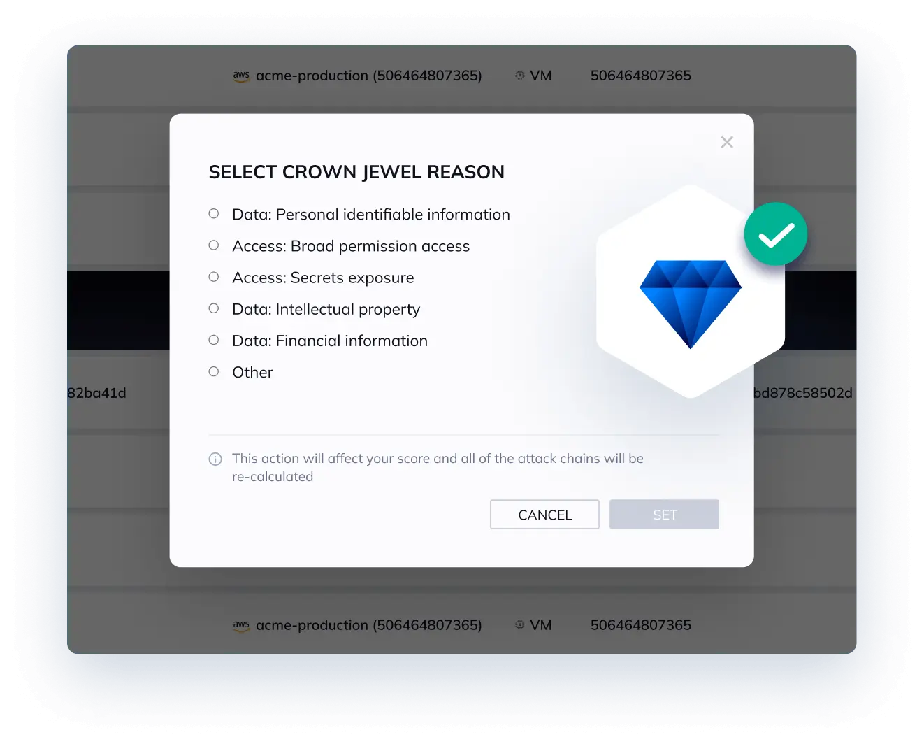 Orca Security classifies your crown jewels