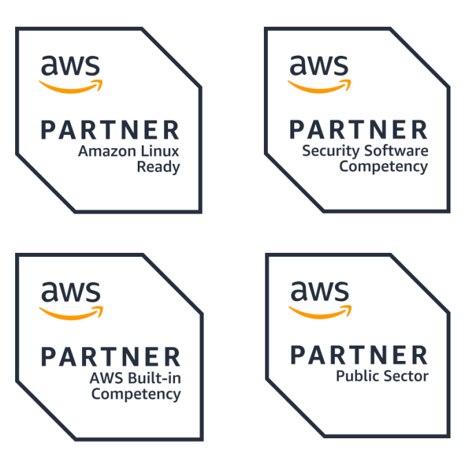 Orca Security and AWS Partner Badges