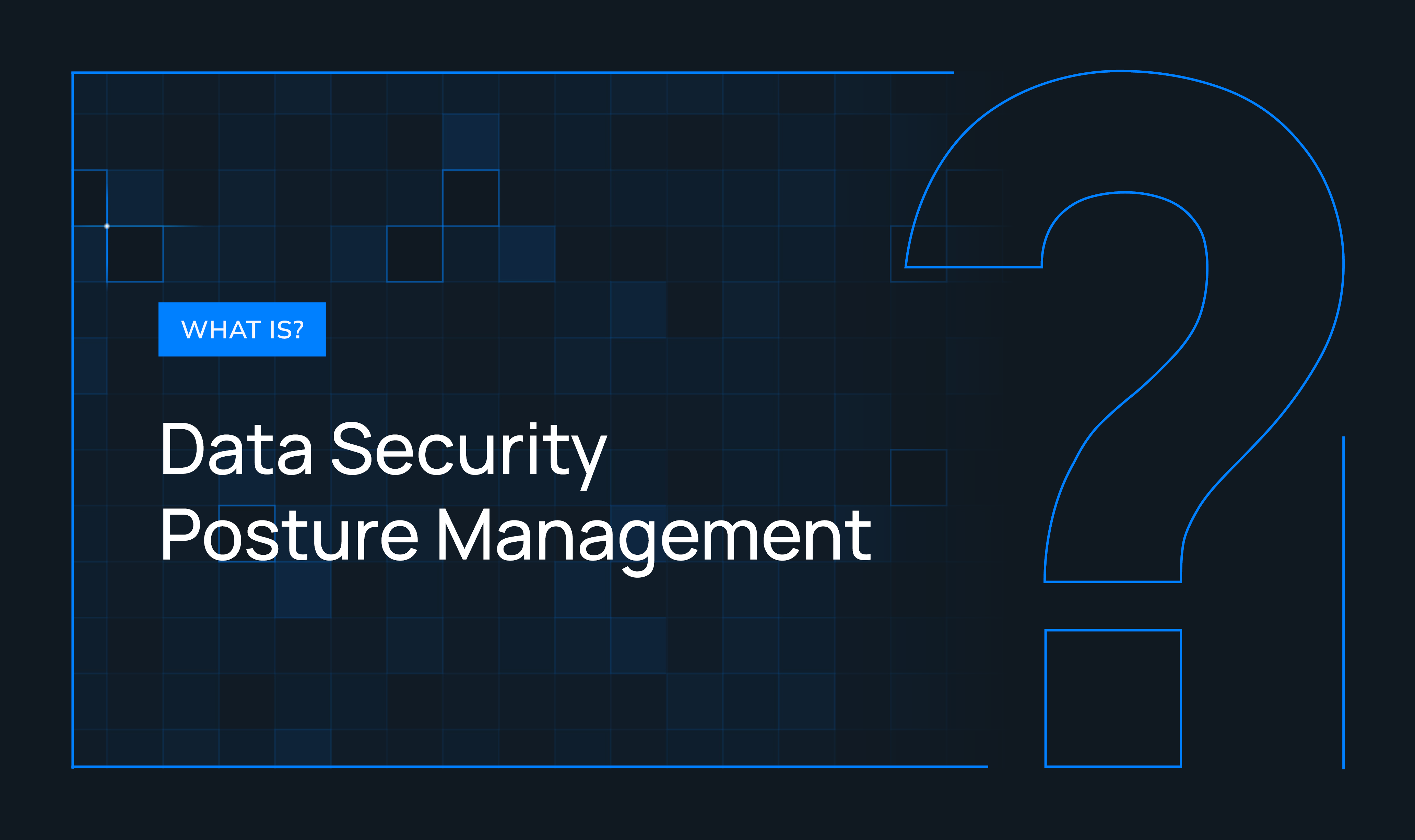 What is Data Security Posture Management?