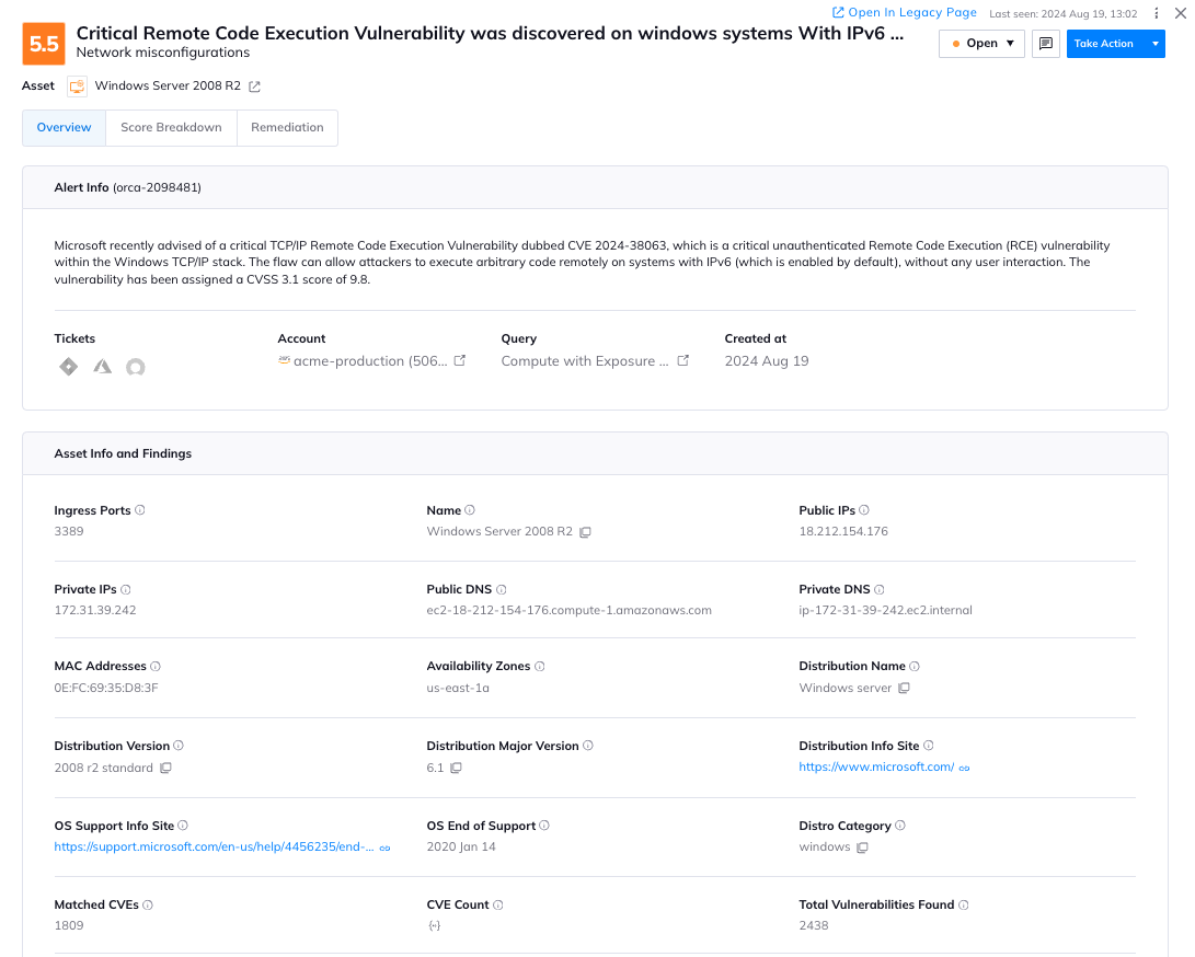 Mitigate CVE 202438063 Critical RCE Vulnerability on Windows with IPv6