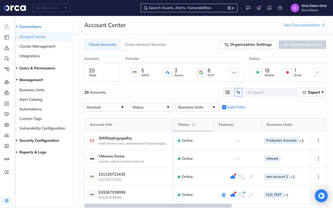 A screenshot of Orca with a swift setup and flexible deployment options