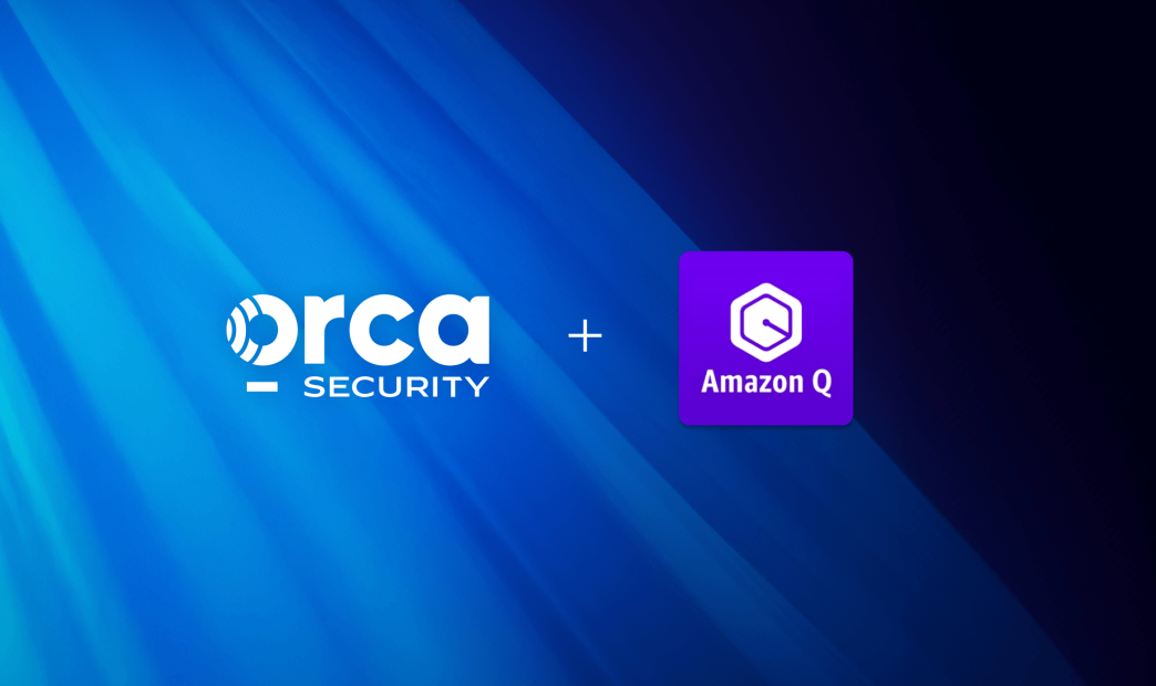 An image showing the Orca Security logo together with the AWS Security Hub icon