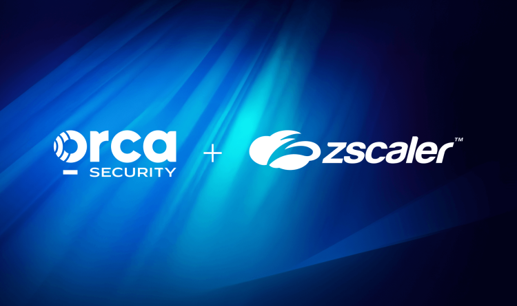 A graphic showing the logos of Orca Security and Zscaler together