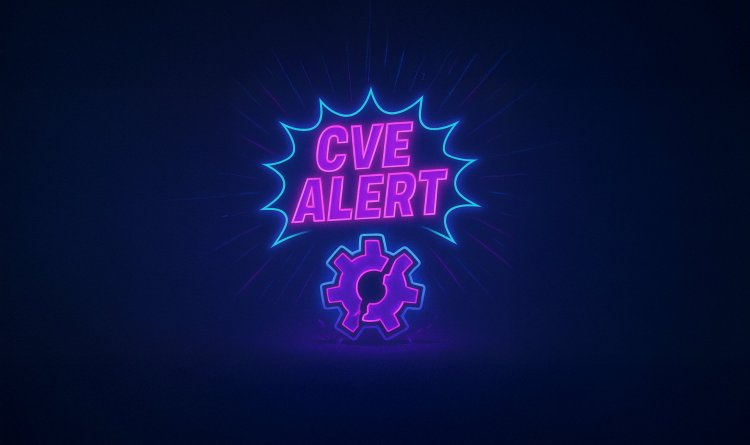 A stylized graphic of the word CVE Alert next to a broken cog A stylized graphic of the word CVE Alert next to a broken cog