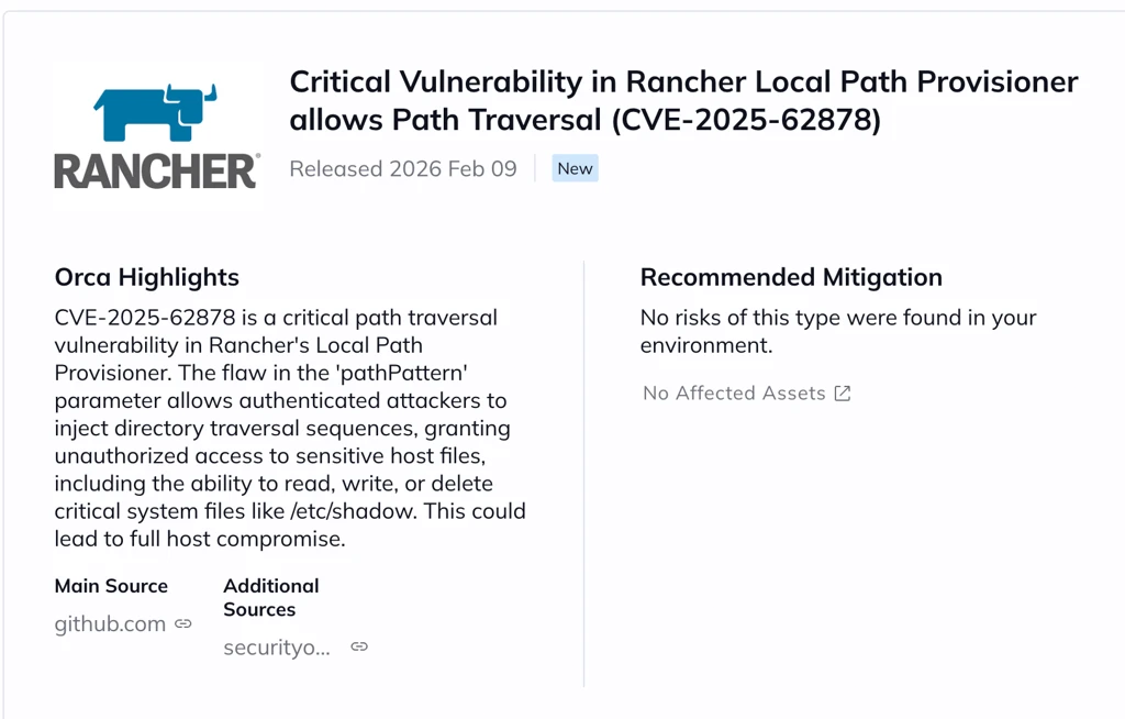 A screenshot from the News item in the Orca Platform