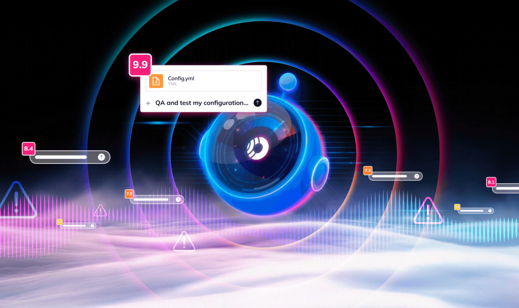 An illustration of the Orca Sensor detecting AI security risks